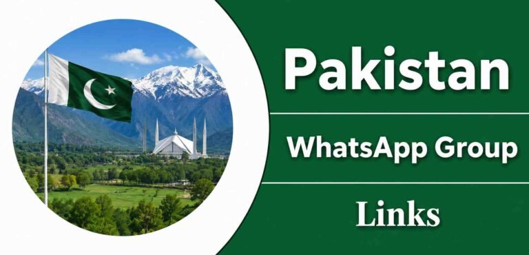 Pakistan WhatsApp Group Links