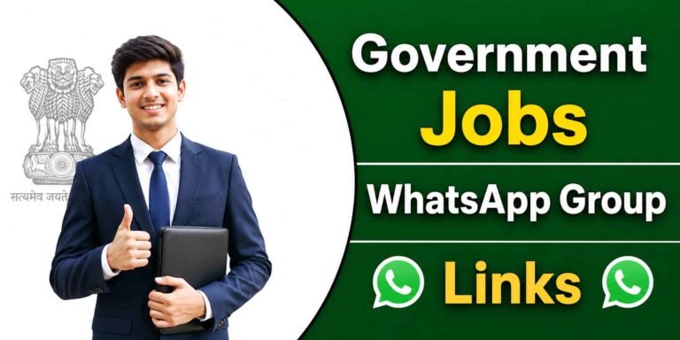 Government Jobs WhatsApp Group Links