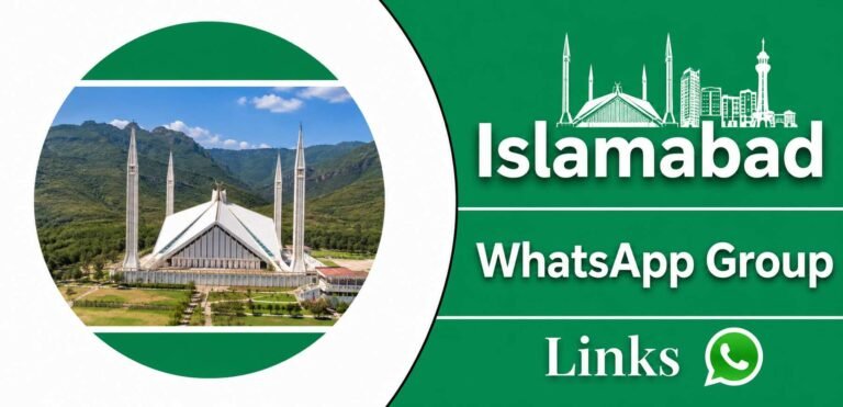 Islamabad WhatsApp Group Links