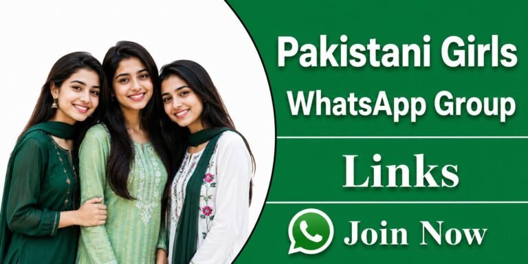 Pakistani Girls WhatsApp Group Links